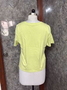 Lime Green Graphic T-Shirt