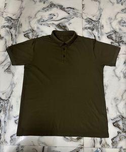 Men's Olive Green Polo T-Shirt