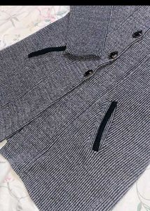 Stylish Women's Grey Cardigan Jacket