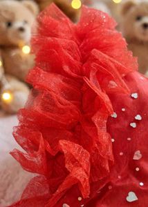 Sparkling Red Party Dress
