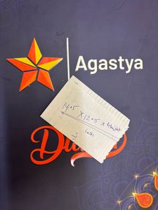Diwali Gift Hamper Box with 4 Glass Jars | Navy Bl