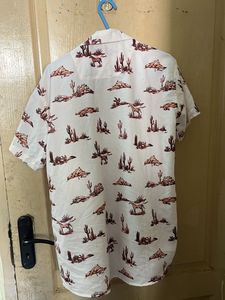 Men's Western Print Shirt