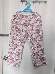 Urbanic Floral Print Capri Pants