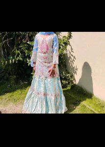 Pakistani Ethnic Wear Skirt Suit