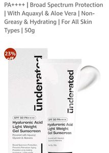 Dermatouch gel + Underrated sunscreen combo