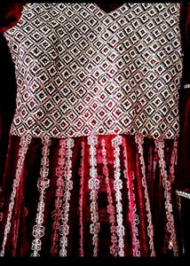 heavy zari work pure georgette kurta sharara set