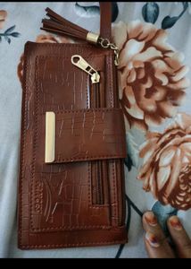 Brand New***Casual Clutch With Zipper
