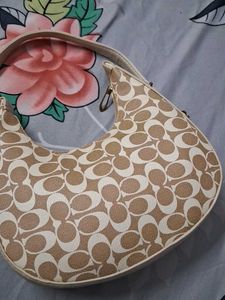 Coach Monogram Shoulder Bag