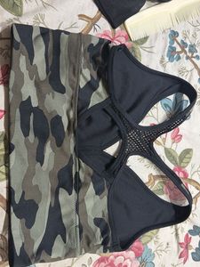 Camouflage Sports Bra