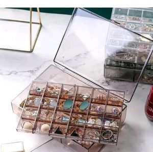 2 Layer Acrylic Jawellery Storage Box (No Return)