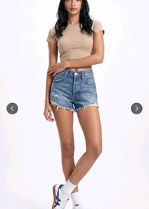 Cute Ribbed/Mustard-Brown Top 🤎