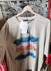Zara loose Cobra Graphic T-Shirt