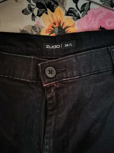 Men's Black Casual Pants
