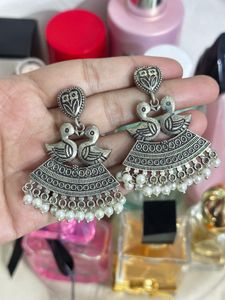 Bohemian Peacock Dangle Earrings