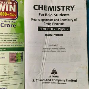 Chemistry Books for B.Sc. Students