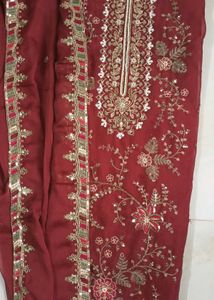 Embroidered dress material choose any 1