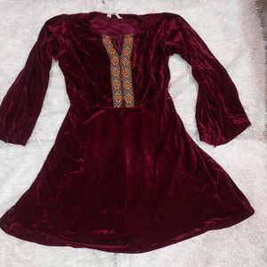 Short Velvet One Pis Valentine Special 💝