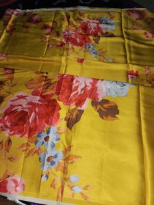 Vibrant Floral Saree
