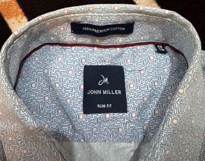 John Miller Men's Slim Fit Shirt