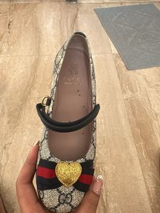 Designer Girls Gucci ballerinas