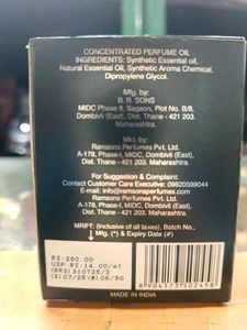 SRF Raees Concentrated Perfume attar