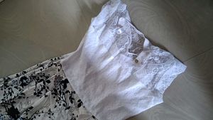 white ankle length kurta