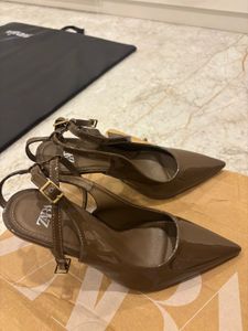 New Zara Slingback Heels