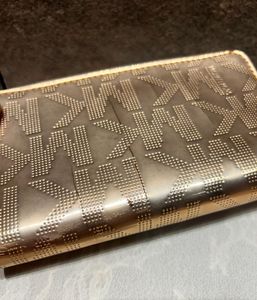 Michael Kors Metallic Wallet Wristlet NWOT
