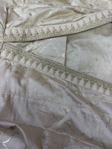 Max Beige Embroidered Kurta