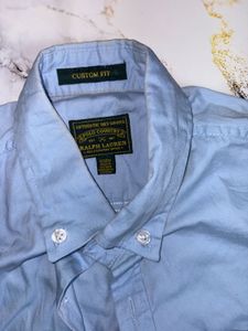 custom fit ralph lauren shirt ..