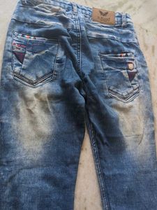 Stylish Washed Denim Jeans