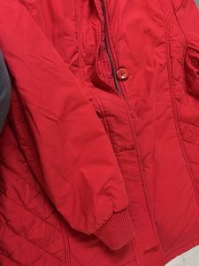 Red Quilted Jacket