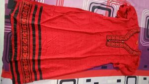 Kurti With Embroidery