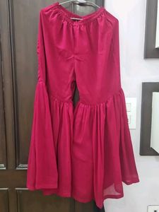 red partywear suit