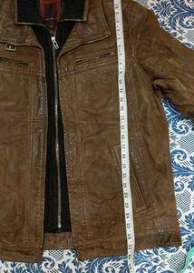 Men's Brown Leather Jacket