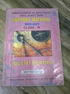 Class IX Support Material Books - Social Science &amp;