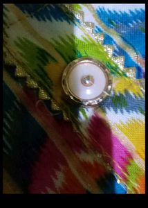Vibrant Chevron Print Kurta