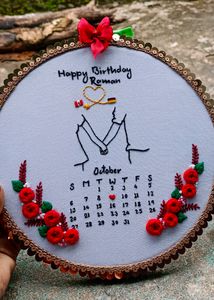 Birthday Hoop Art