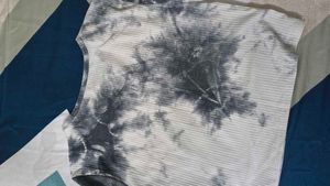 Grey Tie-Dye Butterfly T-Shirt