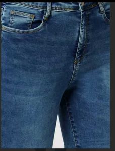 High waist Blue Denim Jeans