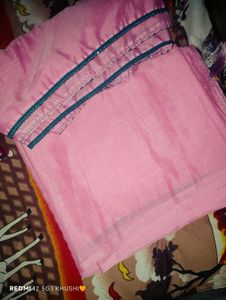 Pink saree