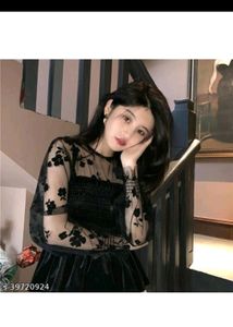 Korean Net Tops For Women