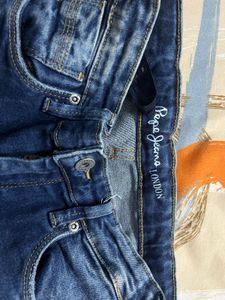 Pepe Jeans Women's Blue Denim Jean