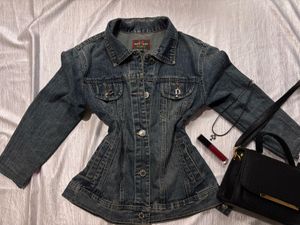 Vintage Acid Wash Denim Jacket