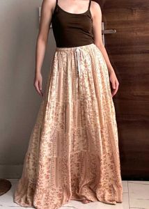Boho Tiered Maxi Skirt