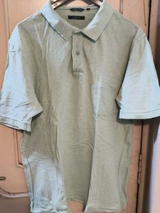 Men's Light Green Polo T-Shirt