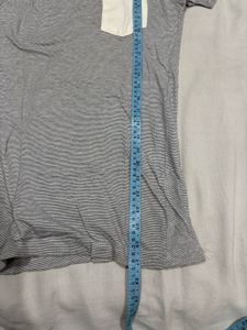 Girls's Striped Pocket T-Shirt