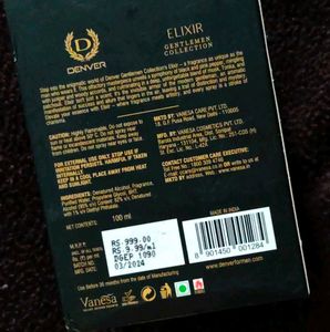 Denver Elixir Perfume