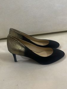 Black &amp; Gold Heels