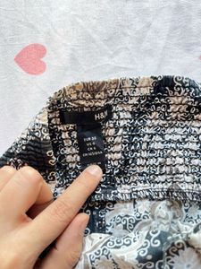 H&amp;M Boho Paisley Halter Neck Mini Dress